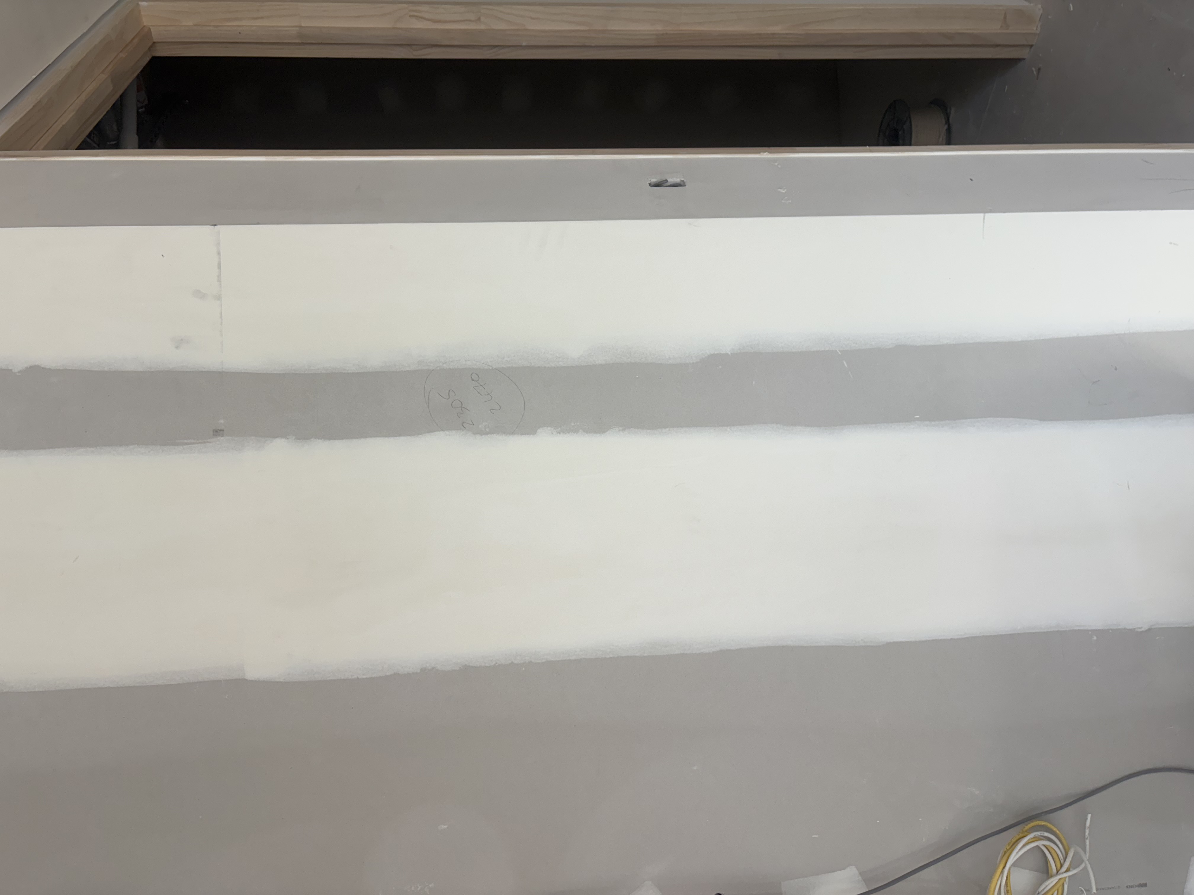 Wall lining by A Team Interior Plasterers